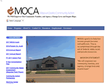 Tablet Screenshot of mocaonline.org